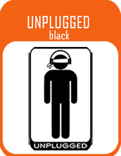 Unplugged in black